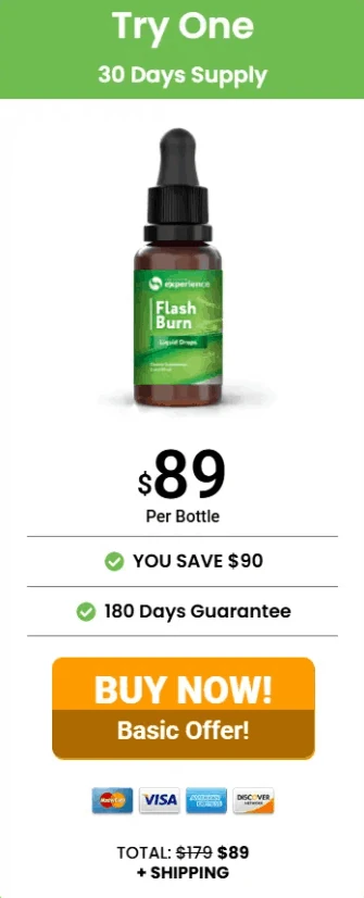Flash Burn 1 bottle price