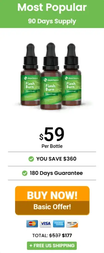 Flash Burn 3 bottle price - United Kingdom